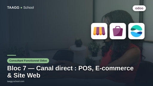 Bloc 7 — Canal direct : POS, E-commerce & Site Web